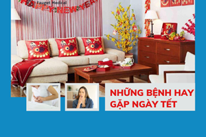 Nhận biết các căn bệnh dễ mắc ngày Tết và cách phòng tránh